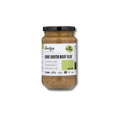 GEVITY RX Bone Broth Body Glue Lemon & Herb 390g