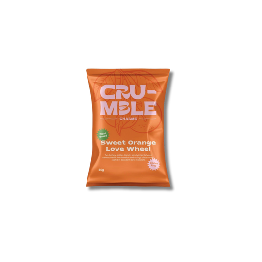 Crumble Charms Sweet Orange Love Wheel 55g