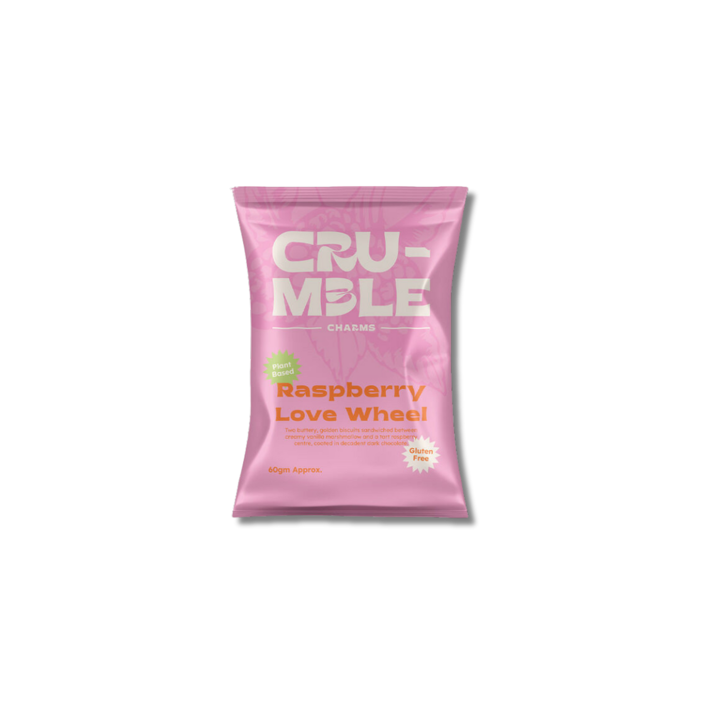 Crumble Charms Raspberry Love Wheel 55g