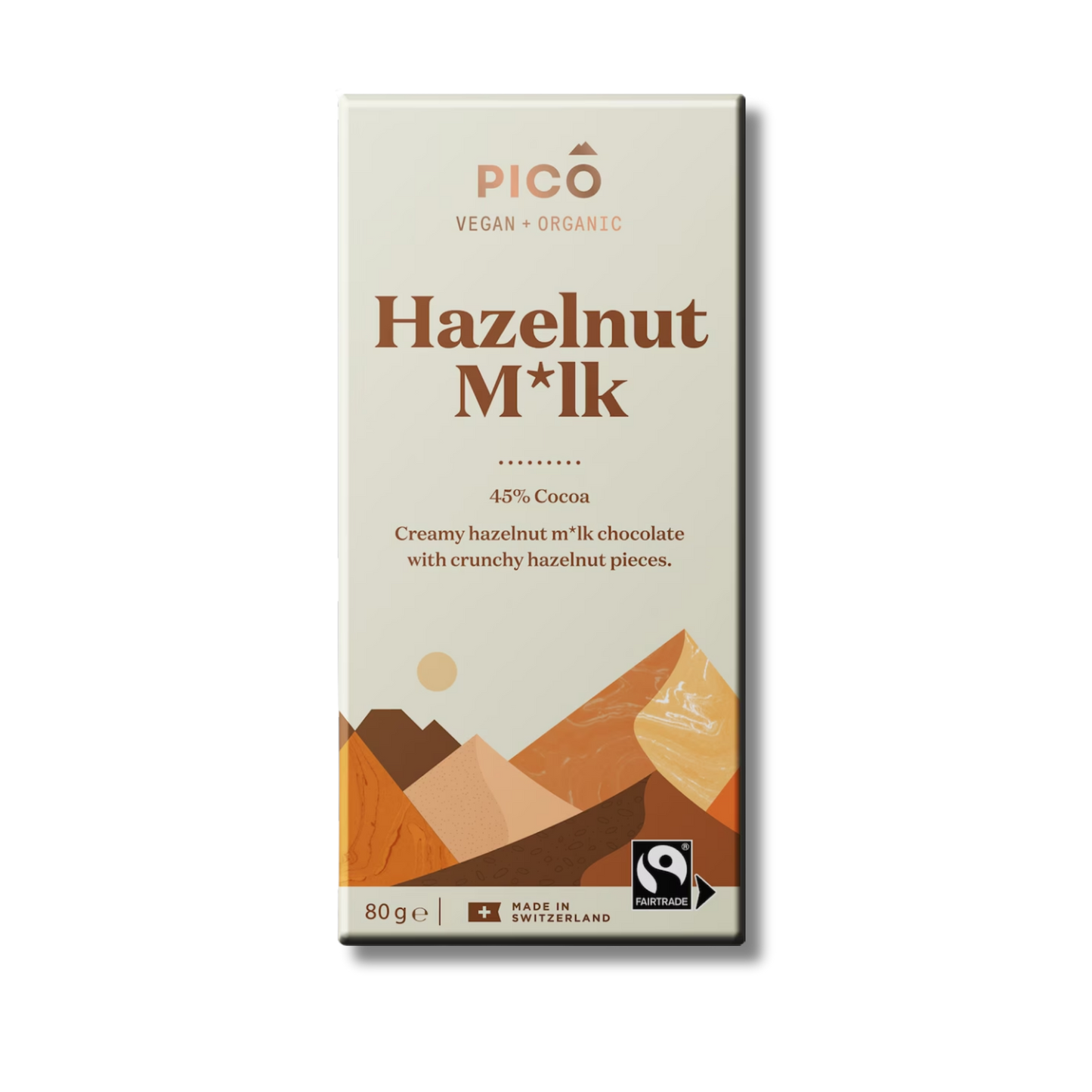 Pico Organic Chocolate Hazelnut M*lk 80g