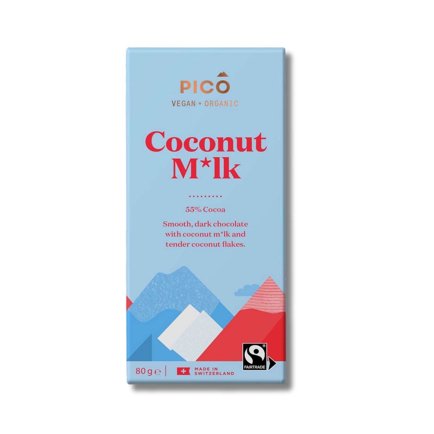 Pico Organic Chocolate Coconut M*lk 80g