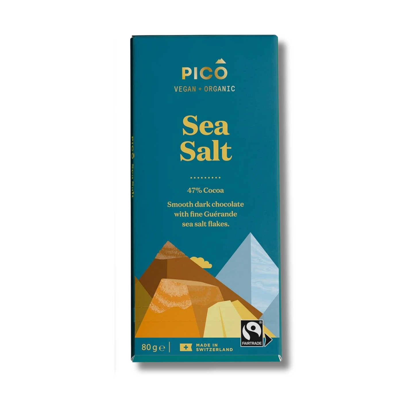 Pico Organic Chocolate Sea Salt 80g