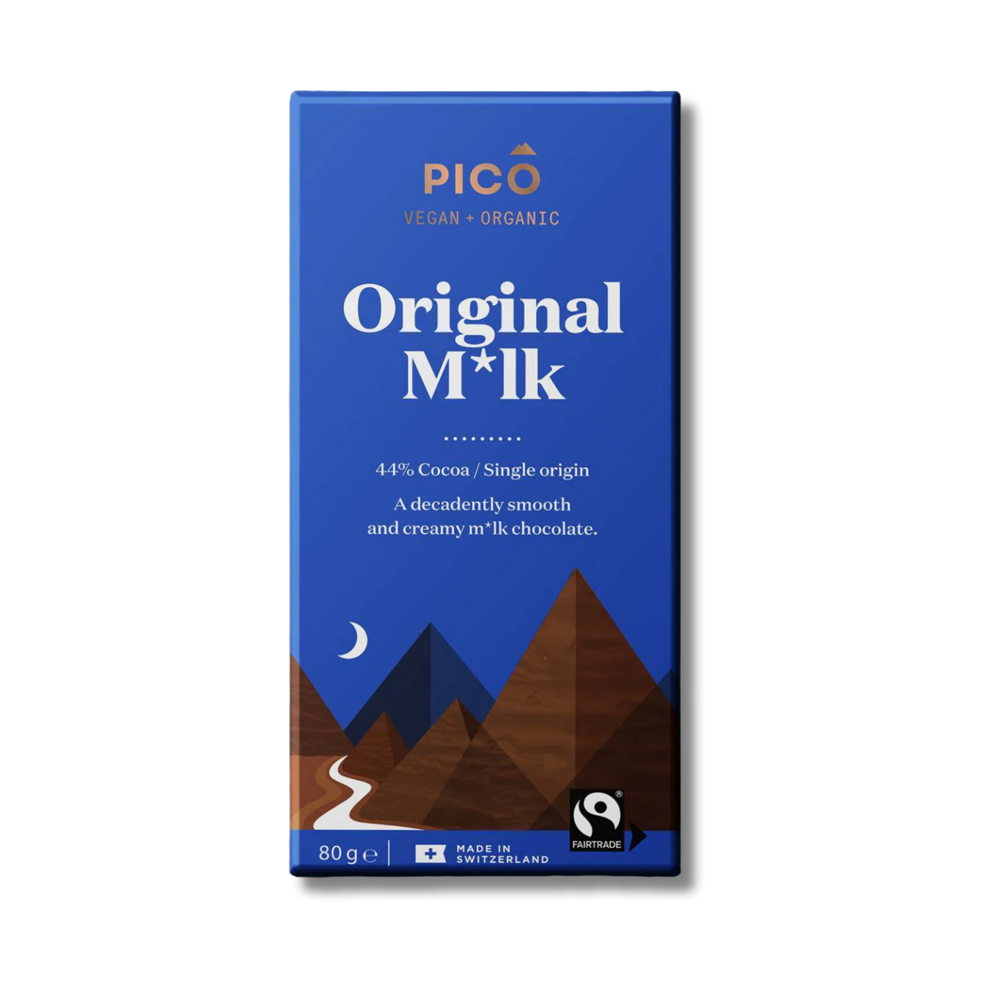 Pico Organic Chocolate Original M*lk 80g