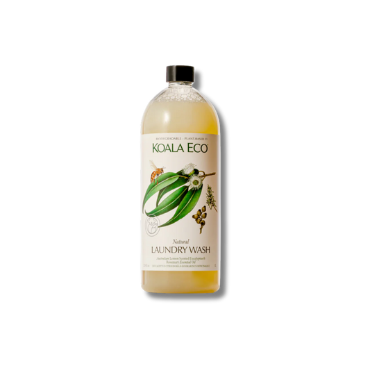Koala Eco Laundry Wash Lemon Scented Eucalyptus, Rosemary Essential Oil 1L