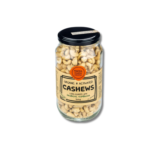 Mindful Foods Byron Bay Nut Organic Activated Cashews 520g