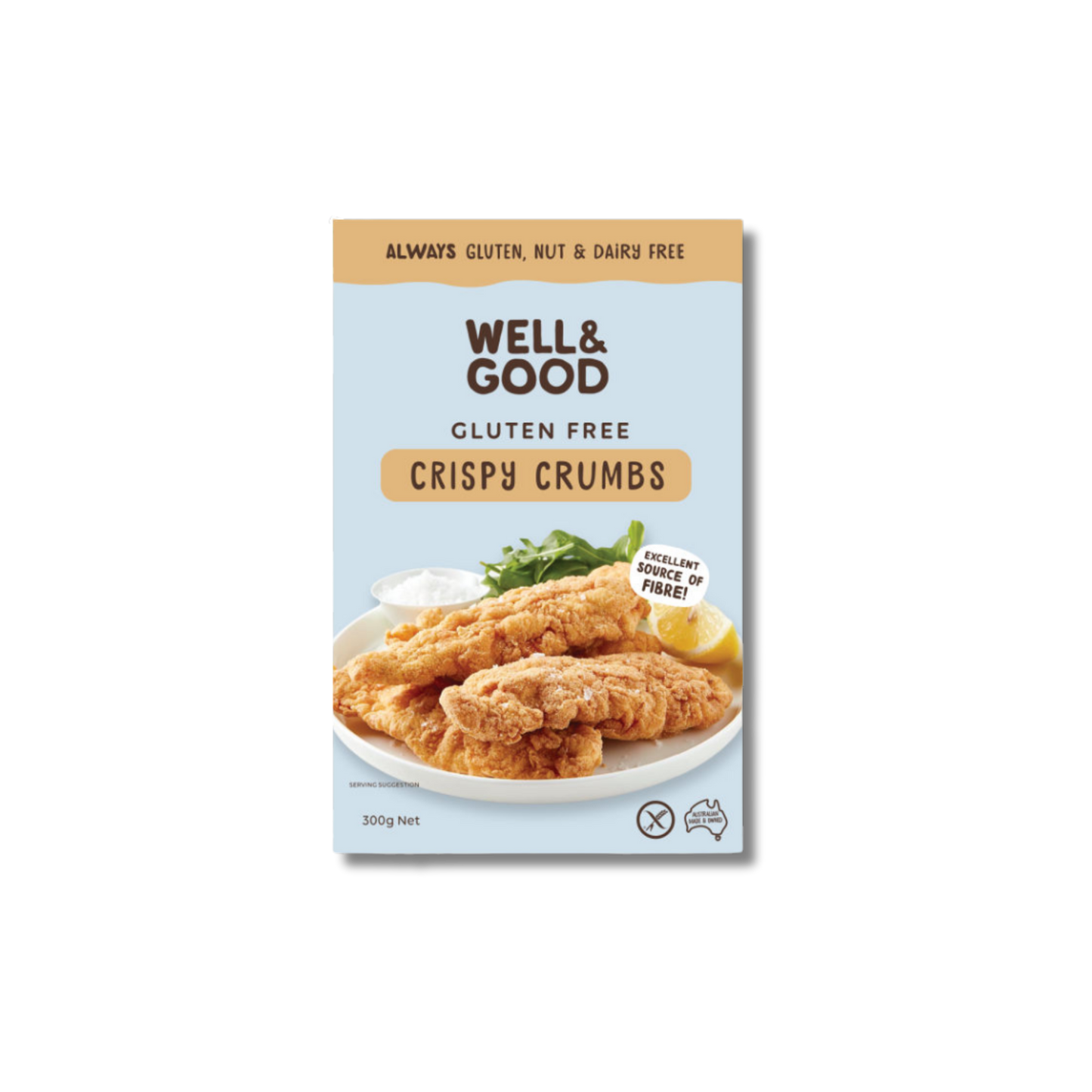 Well & Good Crispy Bread Crumbs 300g