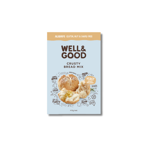 Well & Good Gluten Free Crusty Bread Mix 410g