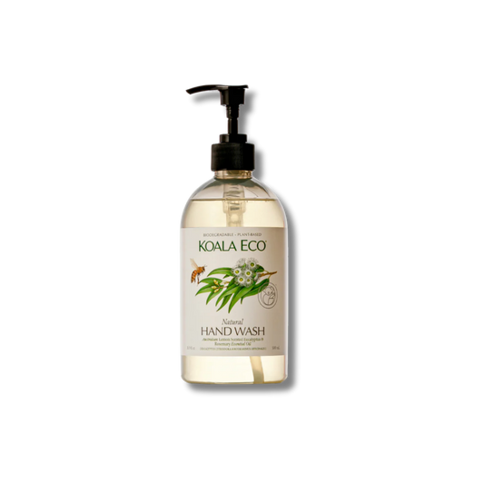 Koala Eco Hand Wash Lemon Scented Eucalyptus, Rosemary Essential Oil 500mL