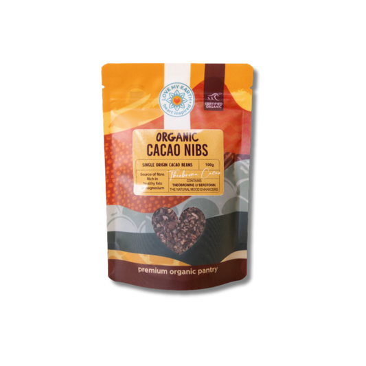Love My Earth Organic Cacao Nibs 100g