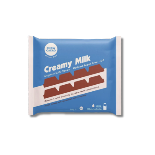Chow Cacao Creamy Milk Bar 60g