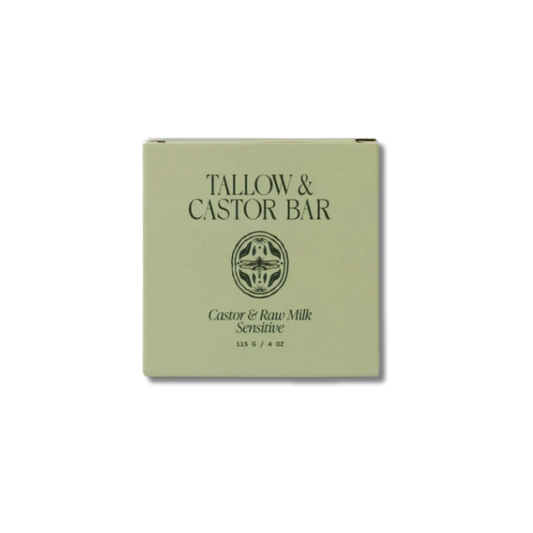 Naked Tallow Tallow & Castor Bar - Unscented 115g