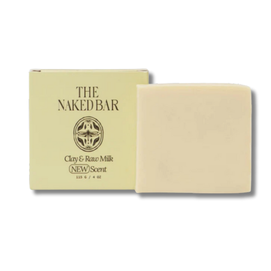 Naked Tallow The Naked Bar Clay & Raw Milk 115g