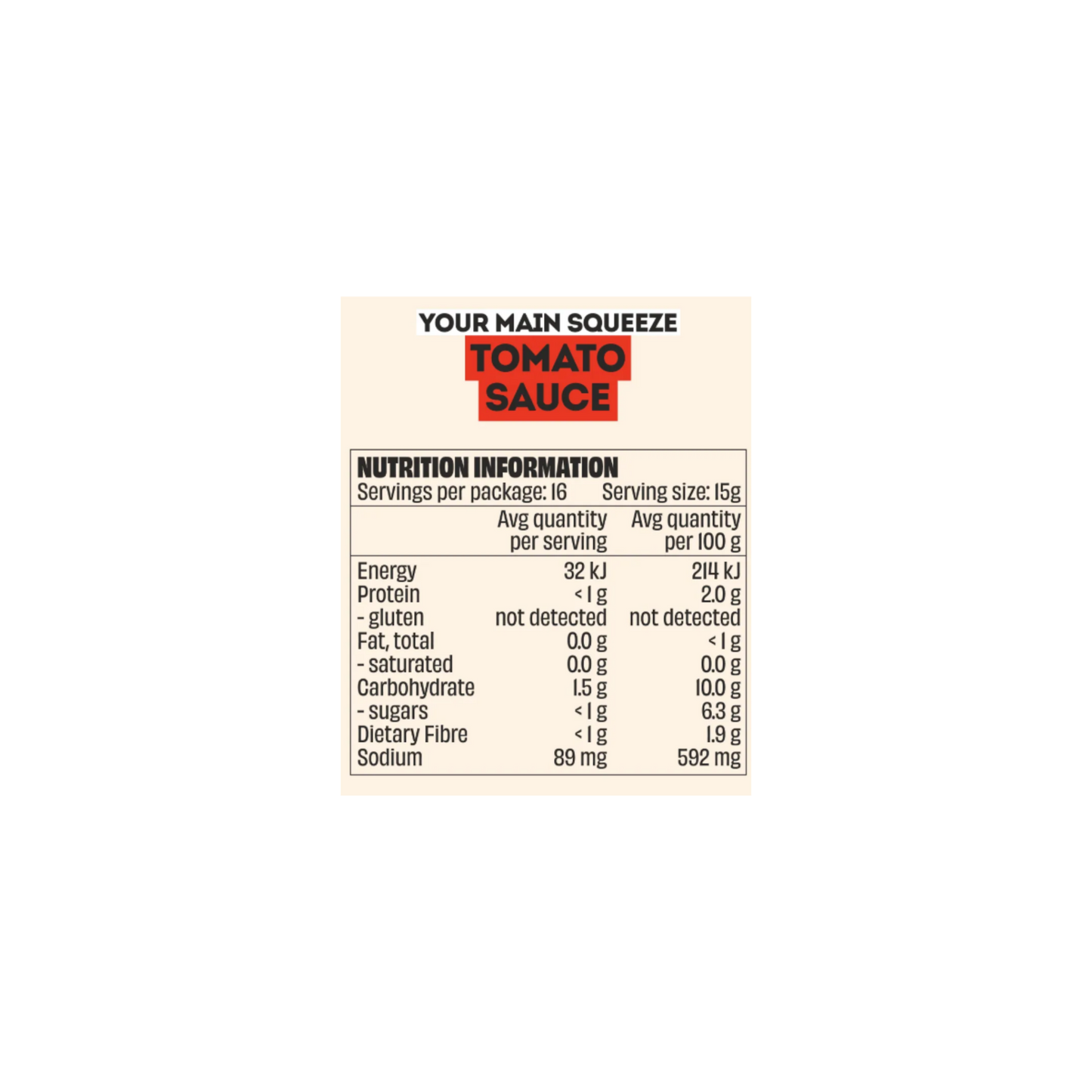 Mingle Tomato Sauce 250g