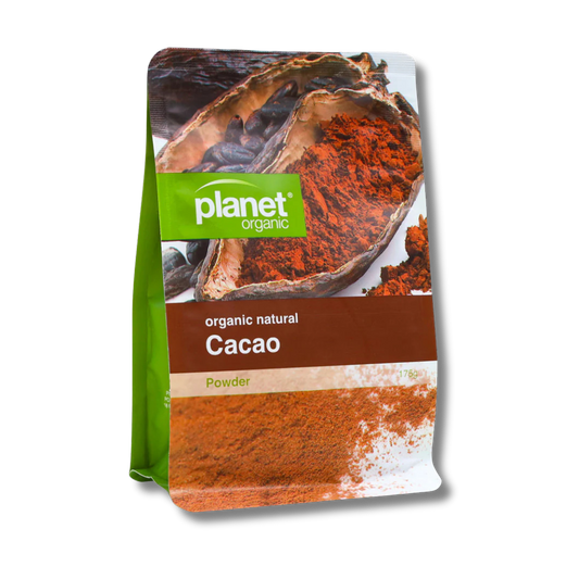 Planet Organic Cacao Powder 500g Certified Organic