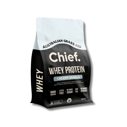 Chief Whey Vanilla Protein Powder 900g