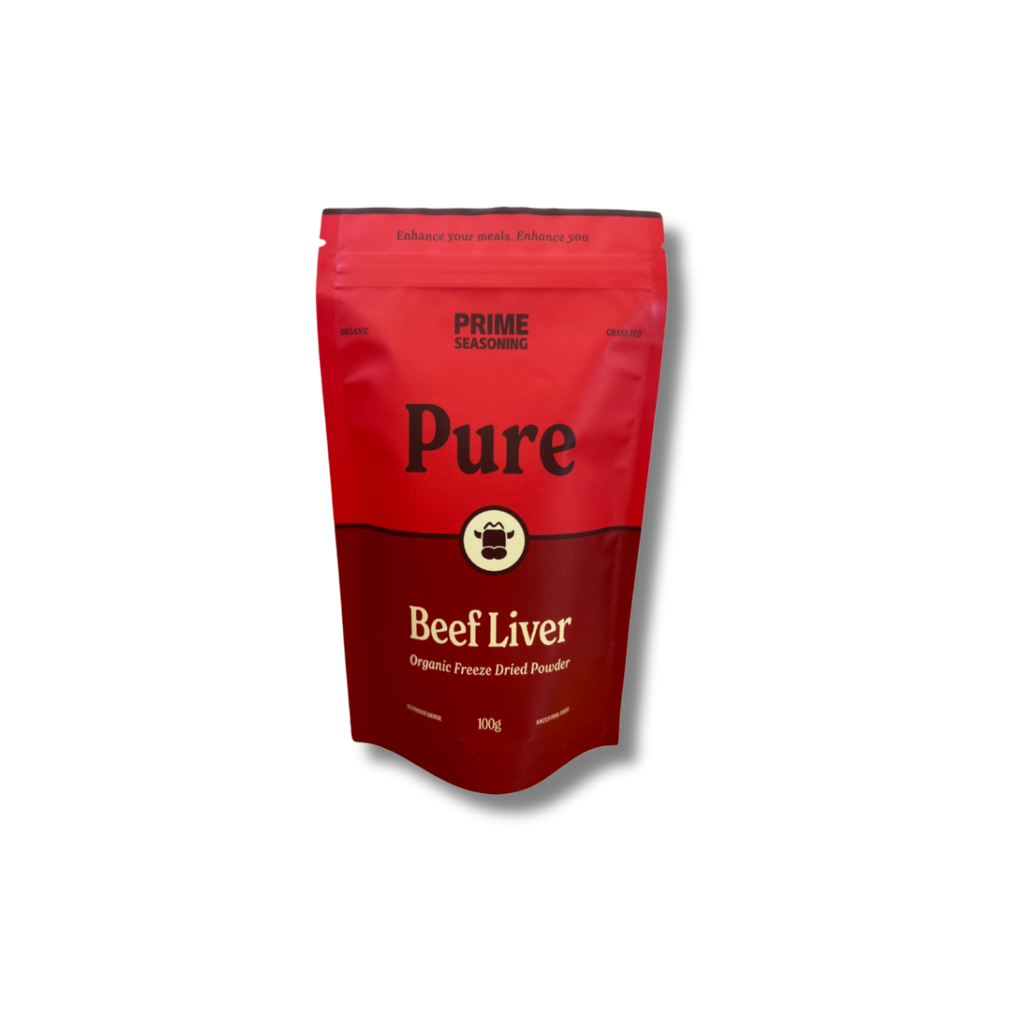 Prime Seasoning Pure Organic Beef Liver Powder 100g