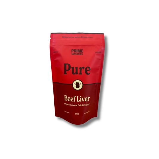 Prime Seasoning Pure Organic Beef Liver Powder 100g