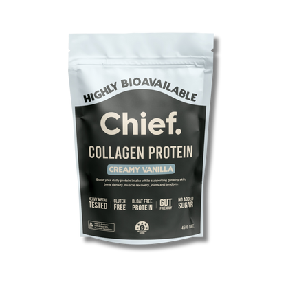Chief Collagen Protein Powder Creamy Vanilla 450g