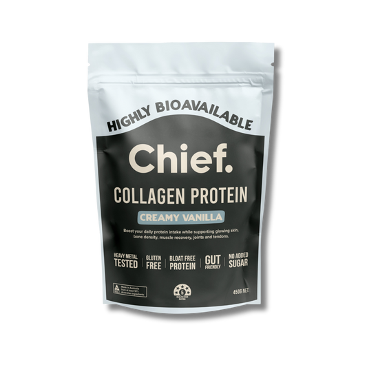 Chief Collagen Protein Powder Creamy Vanilla 450g