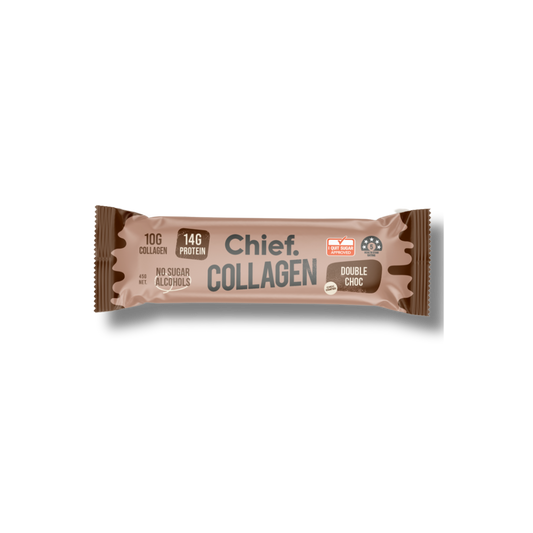Chief Collagen Protein Bar - Double Chocolate 45g
