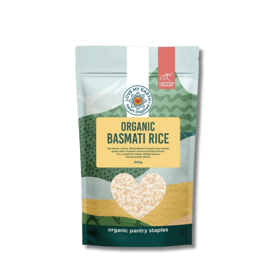 Love My Earth Organic Basmati Rice 500g