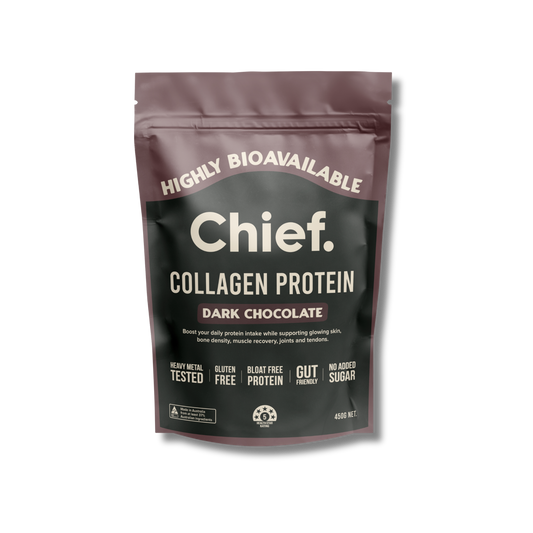 Chief Collagen Protein Powder Dark Chocolate 450g