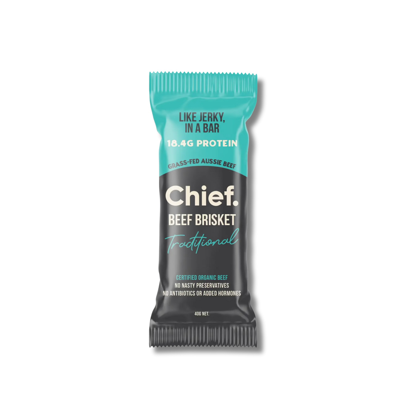 Chief Organic Traditional Beef Bar 40g