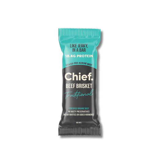 Chief Organic Traditional Beef Bar 40g