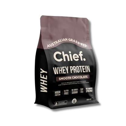 Chief Whey Protein Powder - Smooth Chocolate 900g